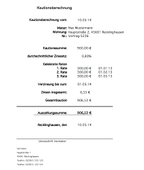 Arbeitszeitnachweis vorlagen 2020 für excel. Gratis Kautionsberechnung Excel Convictorius