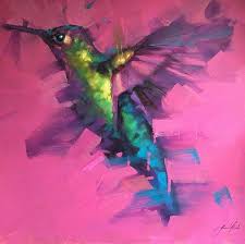 1 846 Likes 31 Comments Expression Arts Expression Artss On Instagram Art By Jamel Akib Art Artlove Stila Birds Painting Painting Hummingbird Art