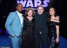 The couple who is married since 1978 are parents to three children. Mark Hamill Hits The Red Carpet With His Wife Marilou York At The Star Wars World Premiere Daily Mail Online