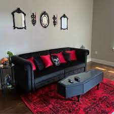 We treat coffee tables as a thing of necessity. You Can Get A Coffin Coffee Table That Opens So You Can Store All Of Your Creepy Collections