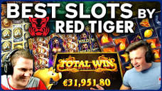 BIGGEST WINS on RED TIGER Slots! - YouTube