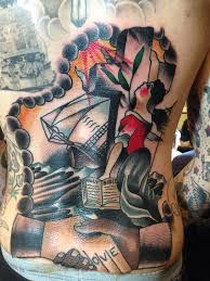 Saw blade was my artist and did a great job on my anchor tattoo. Rock Of Ages By Kyle Grover Tattoonow