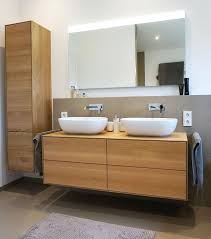 Waschtisch Aus Eiche Mit Schubkasten In 2020 Waschtisch Holzplatte Waschtisch Unterschrank