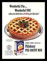 1 heat oven to 425°f. 1948 Pillsbury Pie Crust Mix Vintage Print Ad Christmas Holiday Mince Dessert Ebay