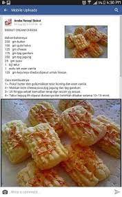 Susun biskut marie dan tuang adunan cream diatas biskut marie. Biskut Cream Cheese Recipes Food Biscuit Recipe