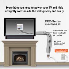 $649.00 was $719.00 | save 10%. Hide Cords Of A Tv Mounted Over Fireplace Powerbridge