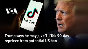 Trump says he will 'most likely' give TikTok 90-day reprieve from ban