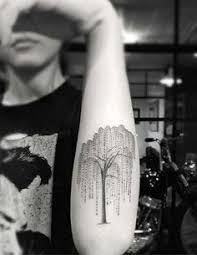 What kind of tattoo is an oak tree? Weeping Willow Tree Tattoo Designs Novocom Top