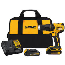 Black And Decker Vs Dewalt Battery Dewalt 20 Volt Max Lithium Ion Cordless Brushless Compact Drill Driver With 2 Batteries 1 3ah Charger And Drill Driver Compact Drill Cordless Drill Reviews