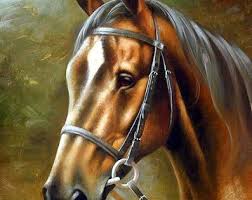 صور خيول وكانها في لوحات حقيقية horses horse painting horse drawings