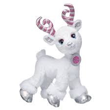 Candy Cane Glisten Christmas Reindeer Stuffed Animal Build A Bear Custom Stuffed Animal Build A Bear Reindeer Cute Stuffed Animals