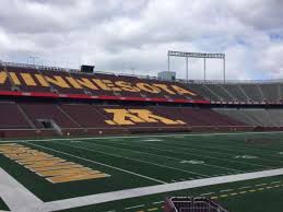 Tcf Bank Stadium Section 126 Home Of Minnesota Golden