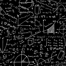 Colorful Fabrics Digitally Printed By Spoonflower Pages Of Equations Dark Math Wallpaper Equations Overlays Picsart