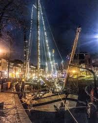 Winterwelvaart Hoge Der A Groningen Groningen Holland Netherlands