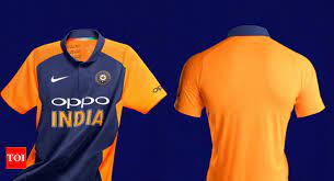 Check spelling or type a new query. Team India New Jersey Bcci Officially Unveils Team India Orange Jersey Cricket News Times Of India