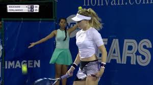 Последние твиты от ajla tomljanovic (@ajlatom). Eugenie Bouchard Vs Ajla Tomljanovic Youtube