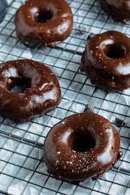 Chocolate Glazed Donuts Step By Step Recipe The Foreign Fork Recipe Donut Glaze Chocolate Yeast Donut Recipe Chocolate Glaze