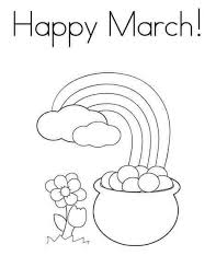 Happy March Coloring Pages Spring Coloring Pages Preschool Coloring Pages Printable Coloring Pages March coloring pages for kids | coloring | spring coloring. spring coloring pages