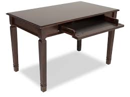This item has 0 required items. 48 Traditional One Drawer Desk In Brown Mathis Brothers Furniture