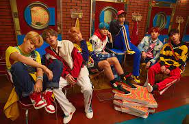 Bts love yourself her 'v' & 'e' version concept photos reaction ok, this one is not 20 minutes, guys. Bts Goes For Bright And Colorful Concepts In New Love Yourself Her Photos Soompi