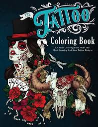 Let's talk about a few of them one by one. The Tattoo Coloring Book An Adult Coloring Book With The Most Amazing And Sexy Tattoo Designs Winters Amber 9781648450587 Amazon Com Books
