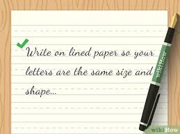 Cursive (also known as script, among other names) is any style of penmanship in which some characters are written joined together in a flowing manner, generally for the purpose of making writing faster, in contrast to block letters. How To Write In Cursive With Pictures Wikihow