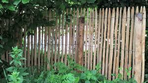 Ecartement 2 Cm Hauteur 120 Cm Treillage Bois Cloture Chataignier Treillage