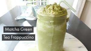 Starbucks Matcha Green Tea Frappuccino Starbucks Copycat Frappe Youtube
