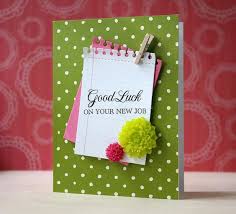 Good Luck Good Luck Cards Cards Handmade Congrats Card
