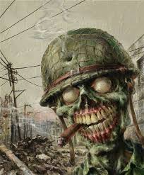 Zombie Soldiers Zombie Art Zombie Skull