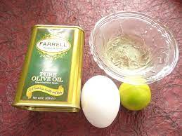 Substitute olive oil for other types of oil. Homemade Egg And Olive Oil Face And Hair Mask