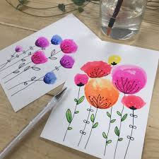 Find easy tutorials plus helpful printable watercolor coloring pages. Workshop Watercolor Flowers Kriebels Lifestyle Watercolor Flowers Card Watercolor Flowers Tutorial Beginning Watercolor