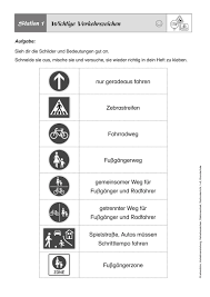 Kartinki Po Zaprosu Verkehrszeichen Grundschule Klasse 1 Verkehrszeichen Grundschule Verkehr
