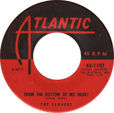 45cat - The Clovers - From The Bottom Of My Heart / Bring Me Love -  Atlantic - USA - 45-1107