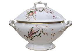 Antique Faux Bamboo Soup Tureen Cannery Row Home In 2020 French Floral Tureen Faux Bamboo