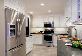 Brown granite countertops white cabinets alaska 3 cm istone floors is committed to install only quality work on kitchen price super cost. White Kitchen Cabinets With Black Countertops Walls And Floor Colors Backsplash Ideas
