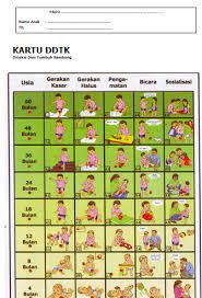 Maybe you would like to learn more about one of these? Format Ddtk Deteksi Dini Tumbuh Kembang Anak Paud Tk Edunesia
