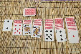 How To Set Up Solitaire Solitaire Cards Solitaire Card Game Card Games For One