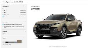 Hyundai santa cruz 2022 preço. Hyundai Launches Configurator For 2022 Santa Cruz Pickup Truck Carscoops