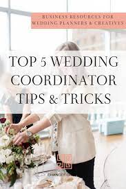New Free Training Top 5 Wedding Coordinator Tips Tricks Chancey Charm Wedding Coordinator Wedding Planning Business Wedding Planner