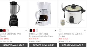 To begin cleaning your coffee maker, fill the water reservoir with a half and half mixture of distilled white vinegar and lukewarm water. Kohl S 1 99 Black Decker Blender Coffee Pot Rice Cooker Toaster More