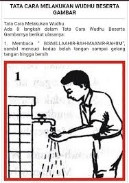Untuk tata cara berwudhu telah dijelaskan secara lengkap sebelumnya. Tata Cara Berwudhu Steemkr