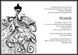 Black And White Invitations Free Printable Wedding Dress Bridal Shower Invite Printable Invitation Kits Bridal Shower Invitations Free Bridal Shower Invitations Templates Wedding Dress Bridal Shower