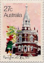 Australia Flemington Post Office 1890 Scott 835 A316 Issued 1982 Aug 4 Perf 13 1 2 X14 27c Ldb Vintage Postage Stamps Mail Stamp Postage Stamps
