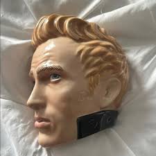 Ceramic James Dean wall art