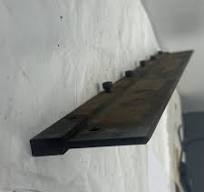 straight punch 90 degree .237" tip brake press tooling,brake punch. 1/2''  tang