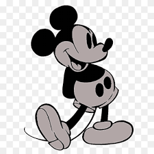 The sides of the band have small white pearls. Mickey Mouse Black And White Png Images Pngwing