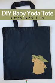 Download Diy Baby Yoda Tote Desert Chica