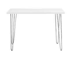 Get it as soon as wed, aug 25. Walker Edison Modern Chrome Computer Desk White Bb42hpwdwh Best Buy