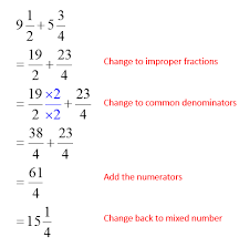 For example 6 is a mixed fraction where 6 is a whole number and is the fraction part. Adding Mixed Numbers Solutions Examples Videos